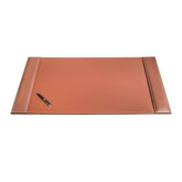 Rustic (Sienna) Brown Leather Desk Pad, 34 x 20